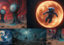 create nature sceneries, landscapes, characters with ai art